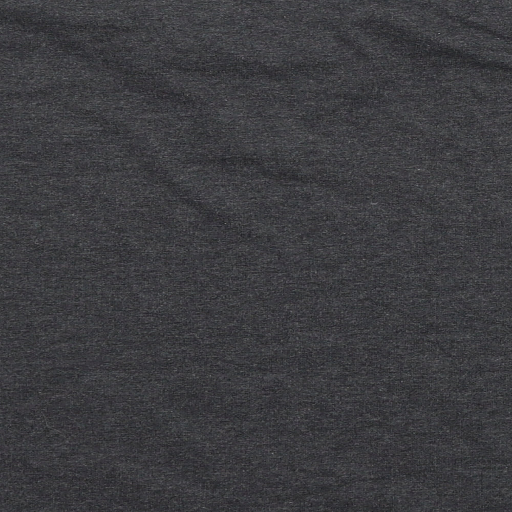 New Look Girls Grey Jersey Basic T-Shirt Size M - Bust doing nothing