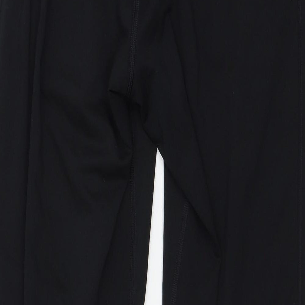 Marks & Spencer Womens Black Jersey Capri Leggings Size 8 L26 in