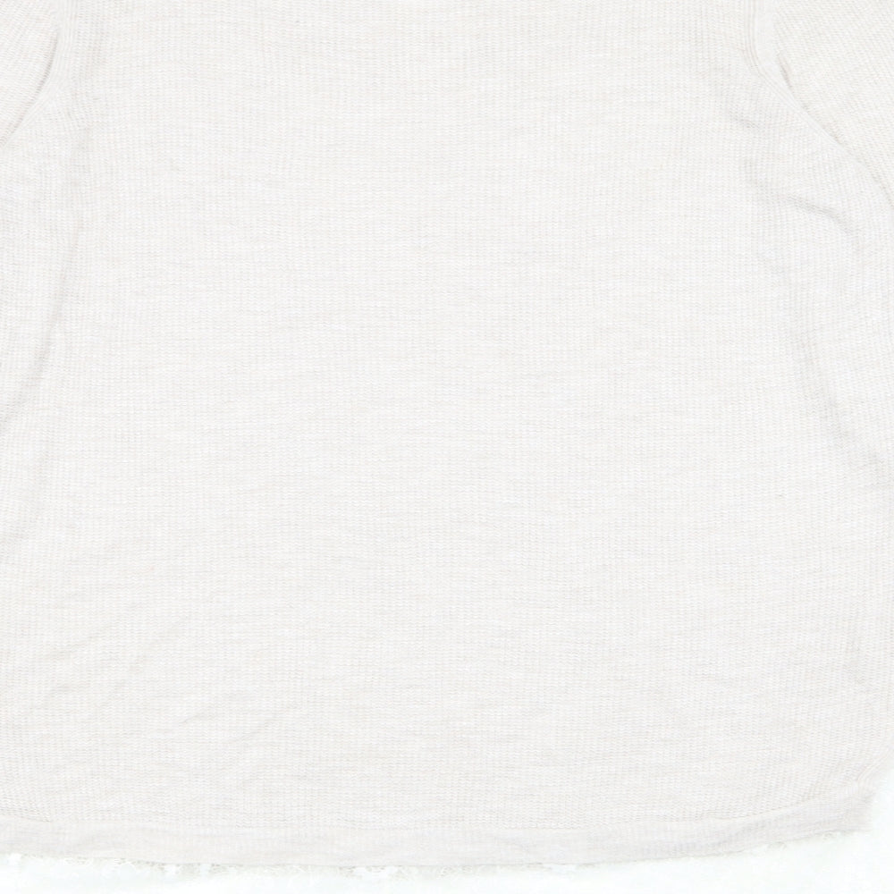 Asda George Womens Beige Pullover Jumper Size 18