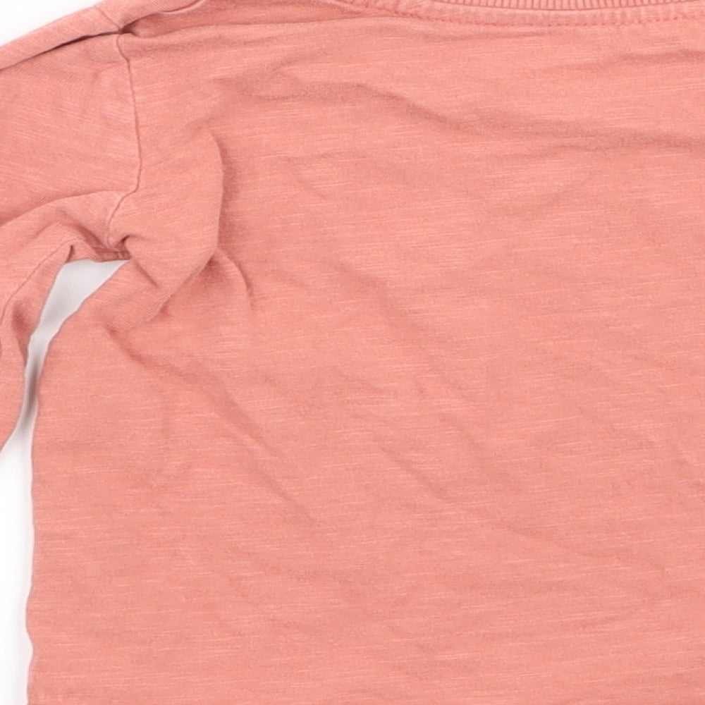 Primark Girls Pink Basic T-Shirt Size 12-18 Months
