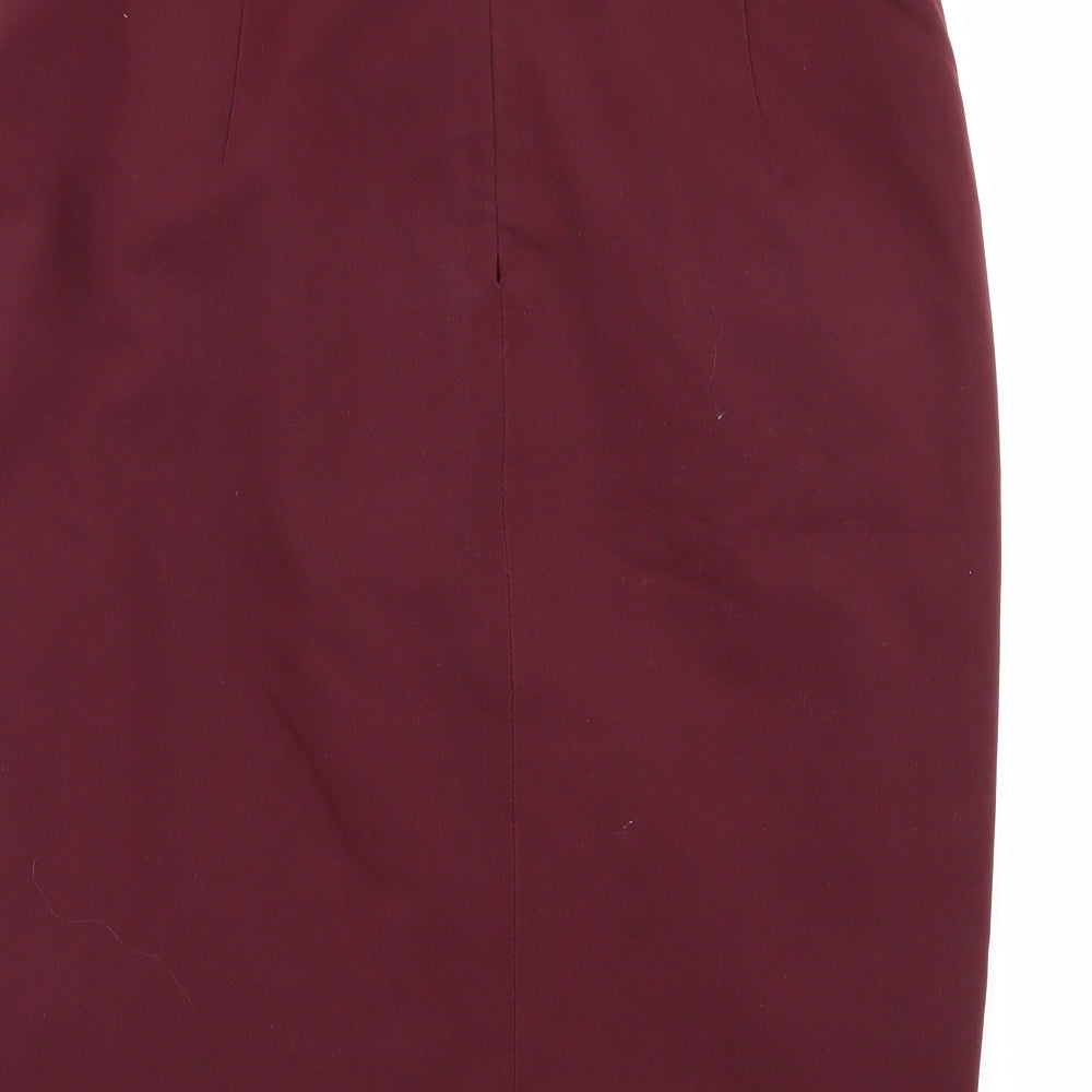 Next Womens Purple A-Line Skirt Size 10