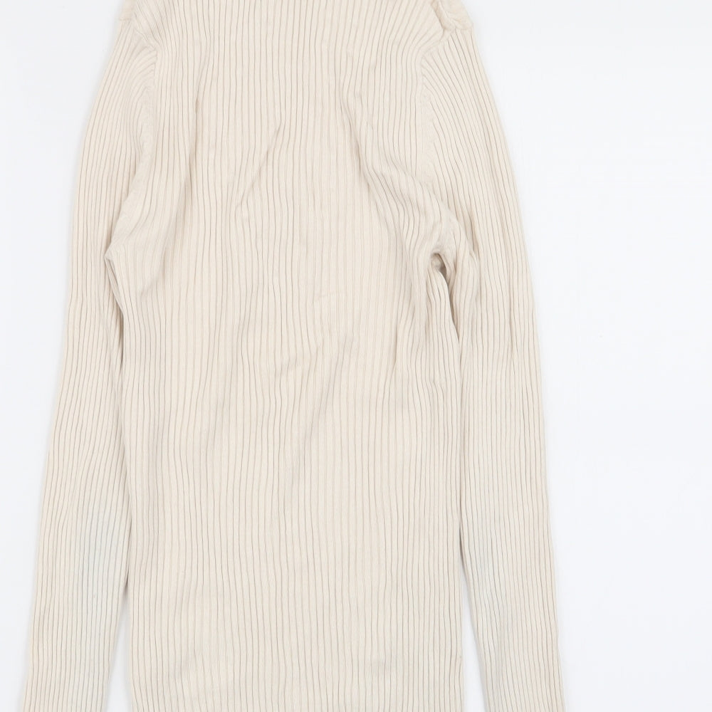 River Island Womens Beige Pullover Jumper Size 8