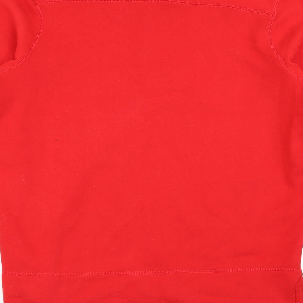 Urban Beach Mens Red Pullover Jumper Size S