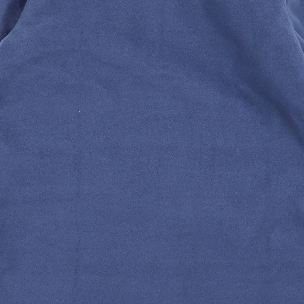 Gabriella Vicenga Womens Blue Overcoat Coat Size 14