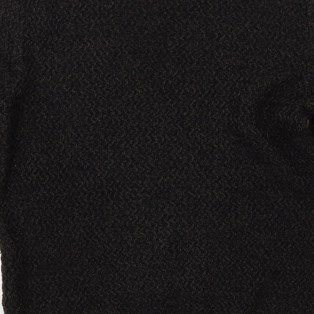 River Island Mens Black Pullover Jumper Size S