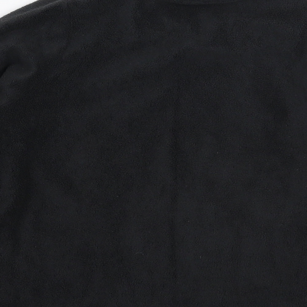 Matalan Boys Black Fleece Pullover Sweatshirt Size 8 Years