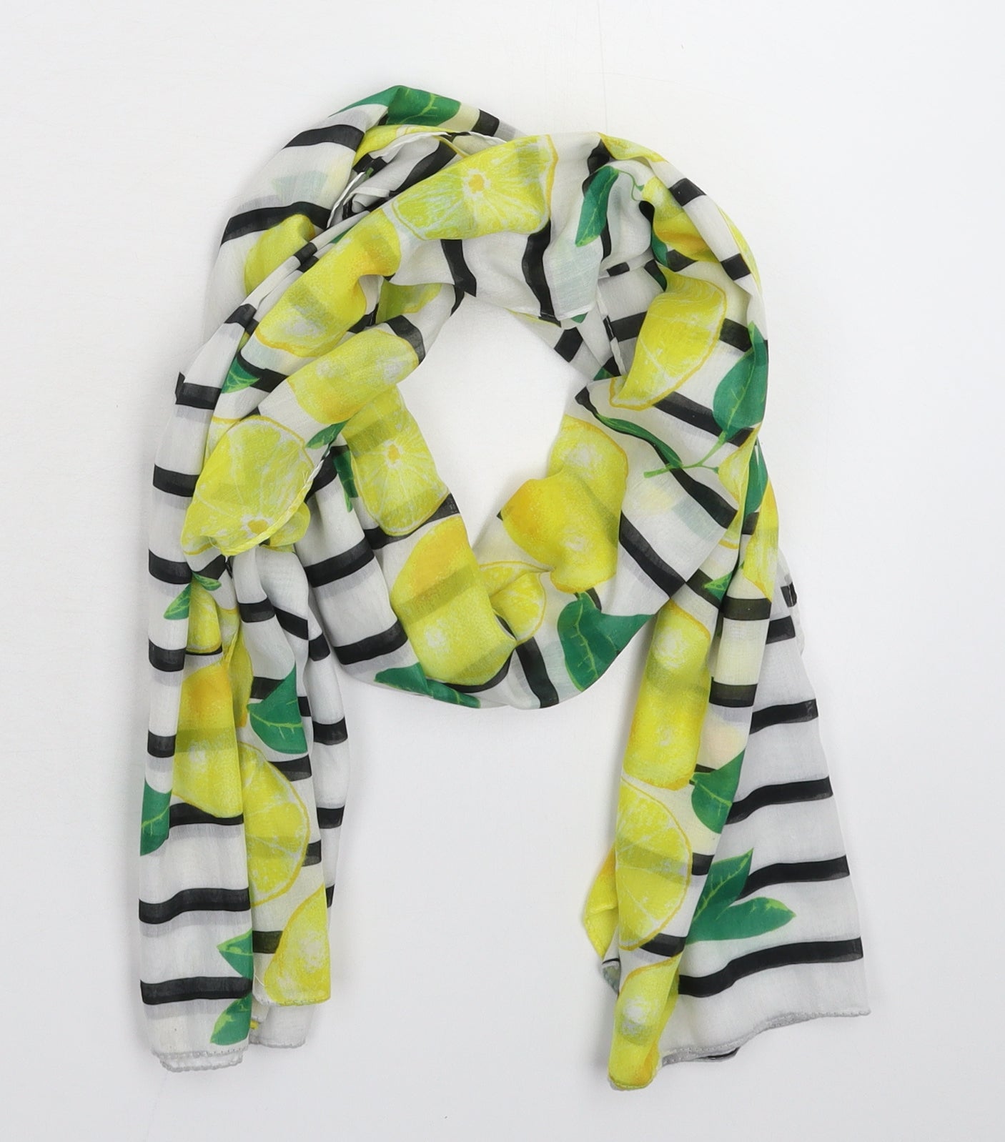 Preworn Womens Multicoloured Knit Scarf