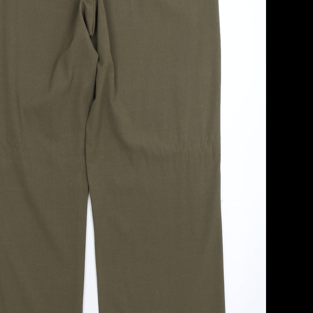Ellie Louise Womens Grey Trousers Size 18 L30 in