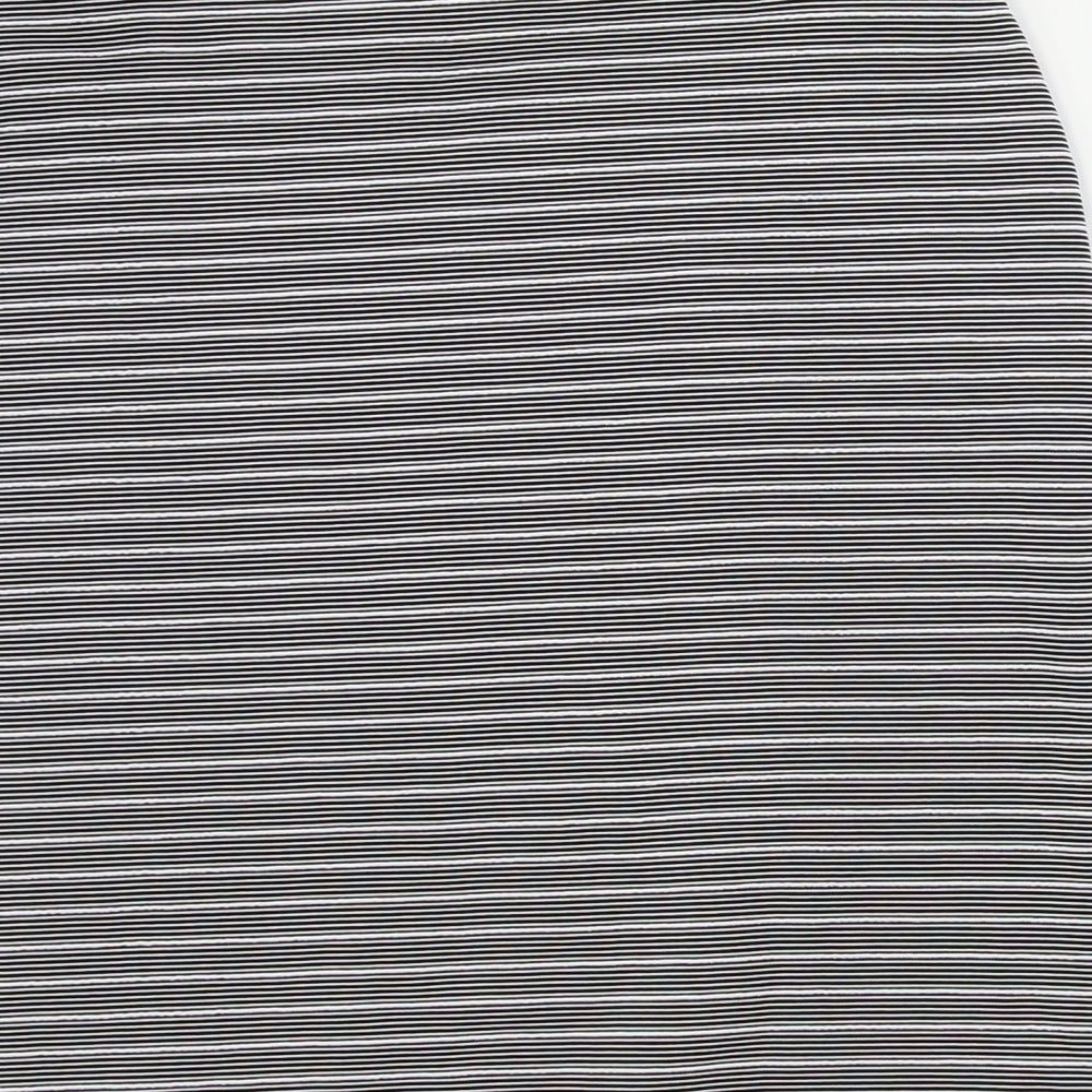 inocence Womens Grey Striped Bandage Skirt Size 12