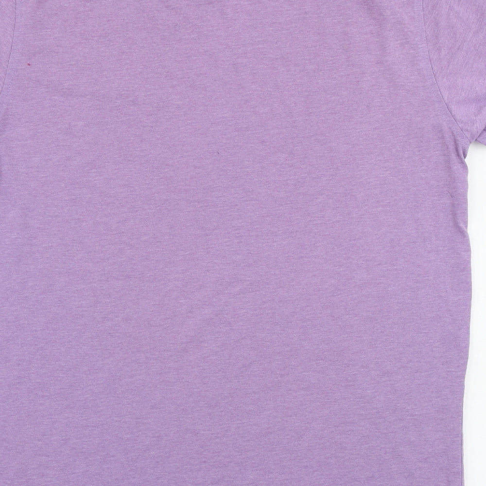 George Mens Purple T-Shirt Size S