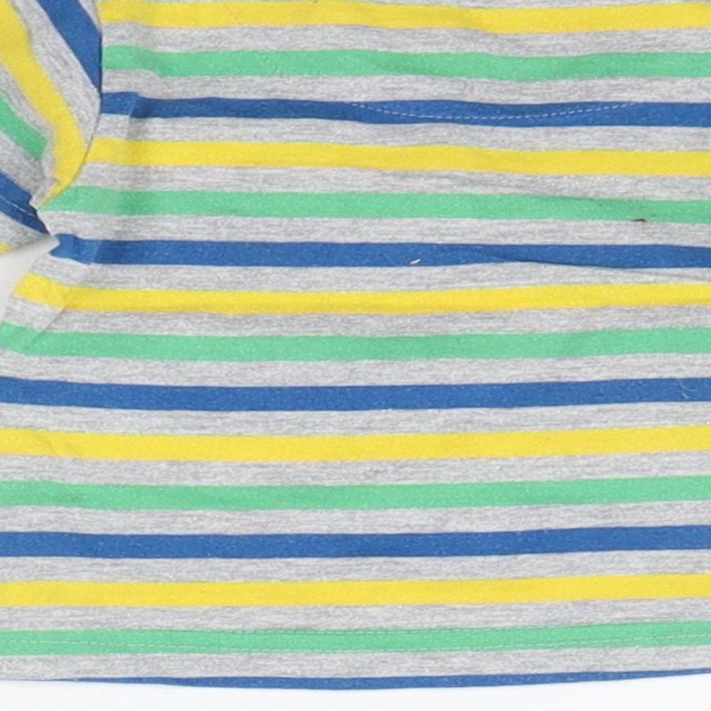 Earlydays Baby Multicoloured Striped Basic T-Shirt Size 6-9 Months