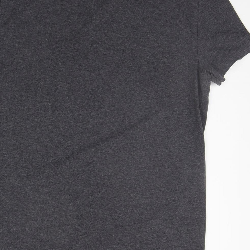 ASOS Womens Grey Basic T-Shirt Size L