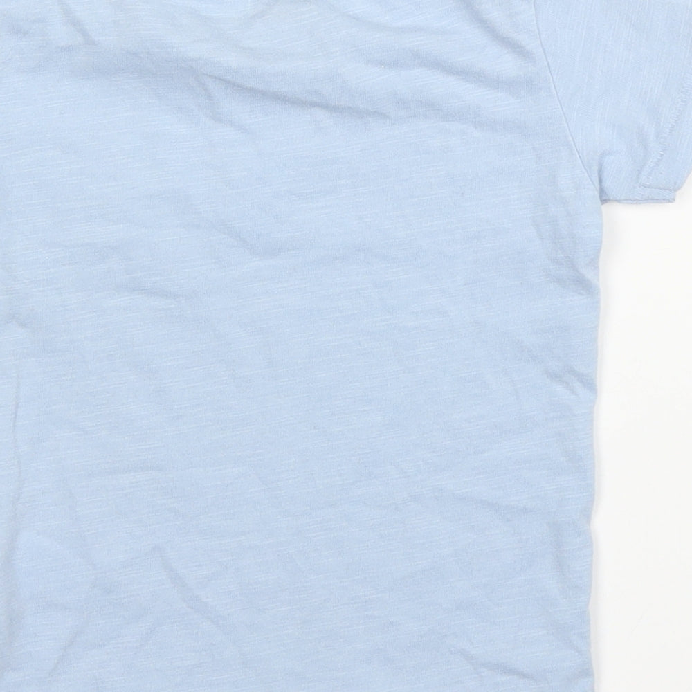 Next Boys Blue Basic T-Shirt Size 12 Months