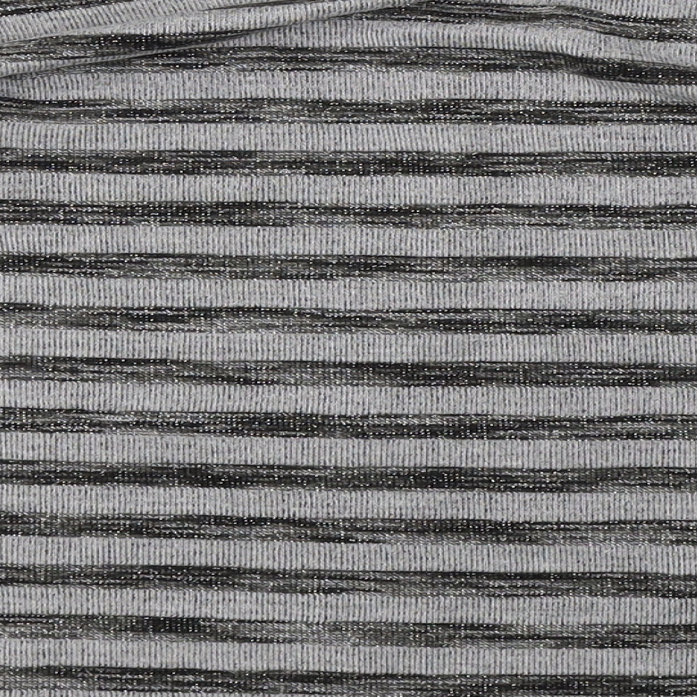 F&F Womens Grey Striped Pullover Sweatshirt Size 8