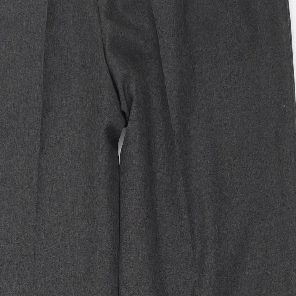 Bonmarché Womens Grey Trousers Size 18 L26.5 in