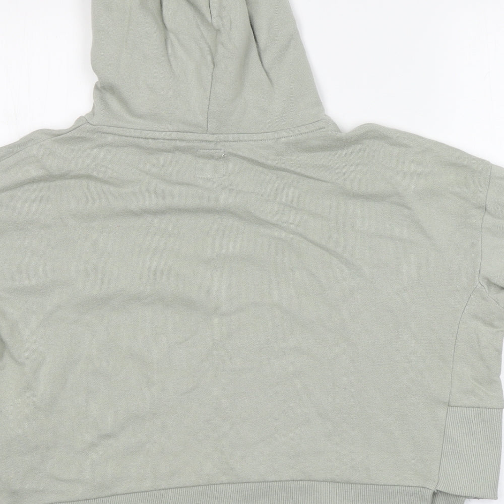 Sinsay Womens Green Pullover Hoodie Size XS