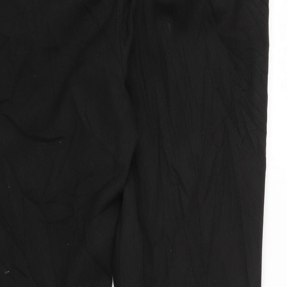 Next Womens Black Sweatpants Trousers Size 12 L25 in