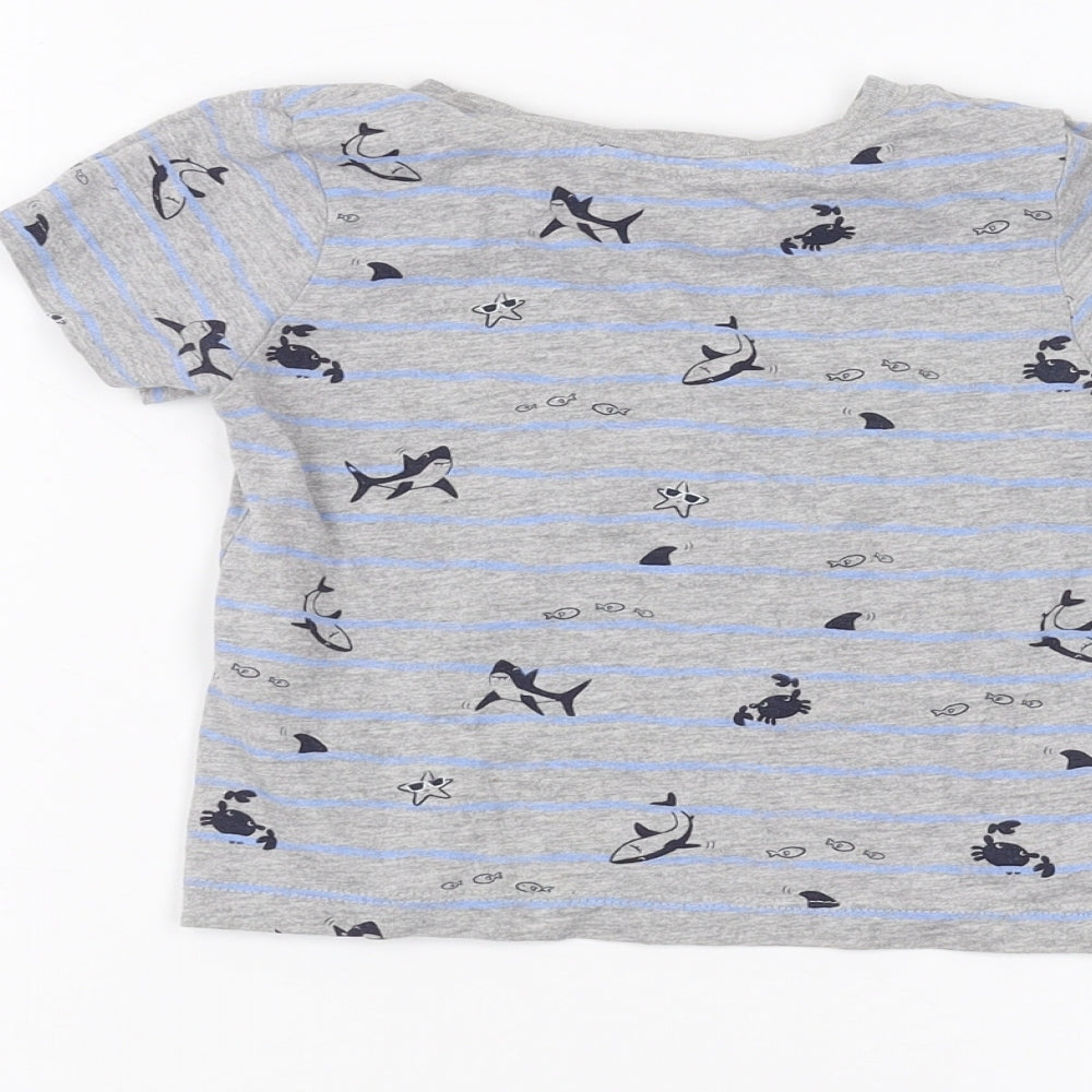 Primark Baby Grey Basic T-Shirt Size 12-18 Months