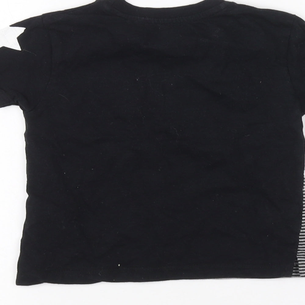 Primark Baby Black Basic T-Shirt Size 12-18 Months
