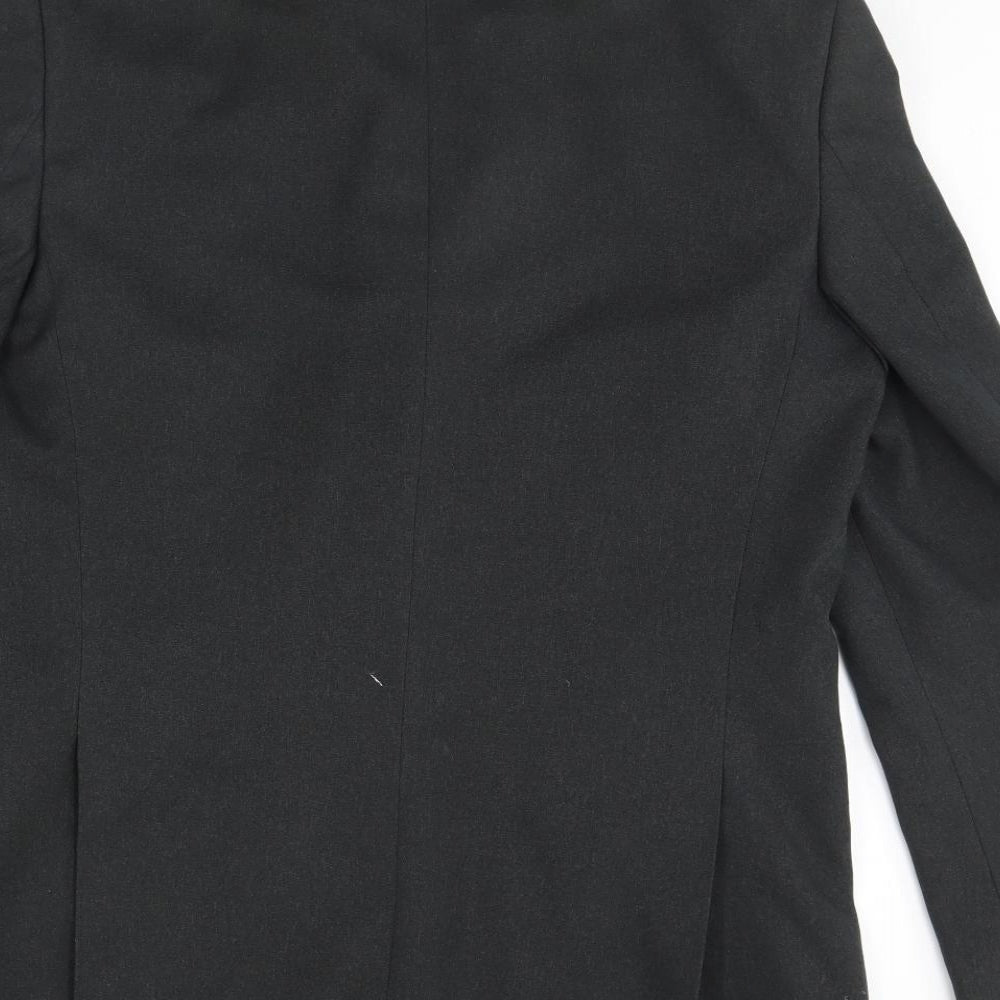 Greenwods Mens Grey Jacket Blazer Size 42 - Shoulder Pads
