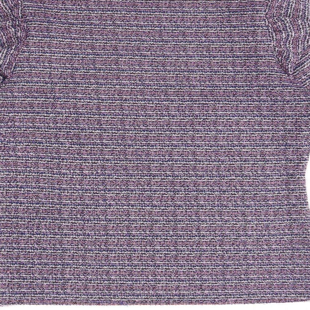 Savida Womens Purple Pullover Jumper Size L