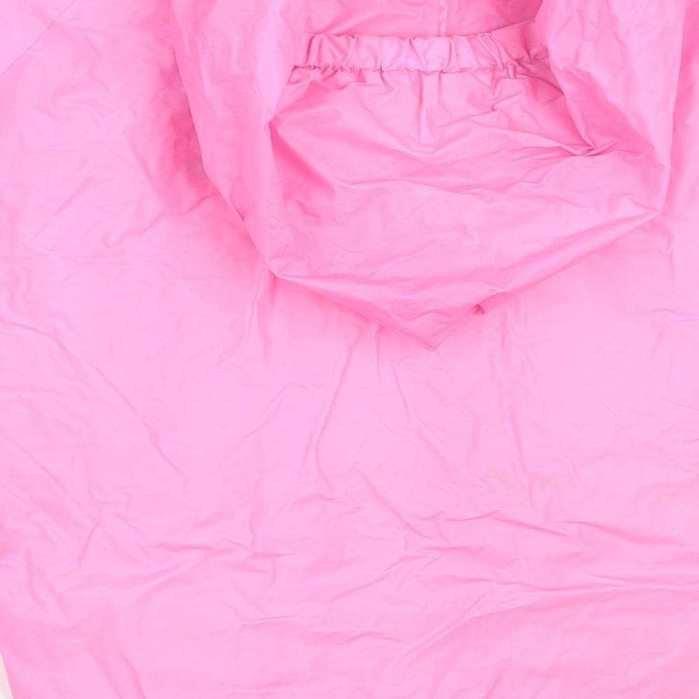 Preworn Girls Pink Floral Jacket Coat Size M