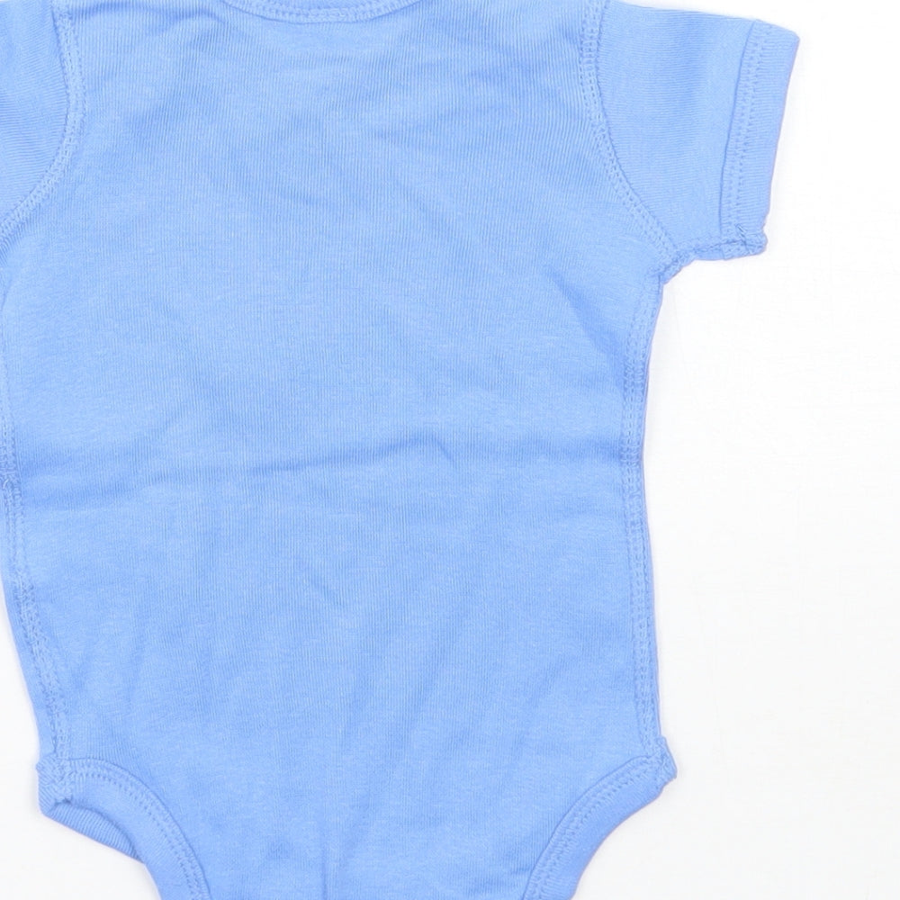 Rabbit Skins Baby Blue Babygrow One-Piece Size 3-6 Months
