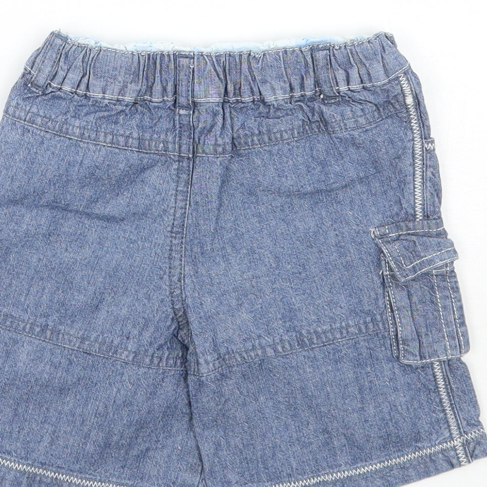 Mini mode Boys Blue Capri Jeans Size 9-12 Months