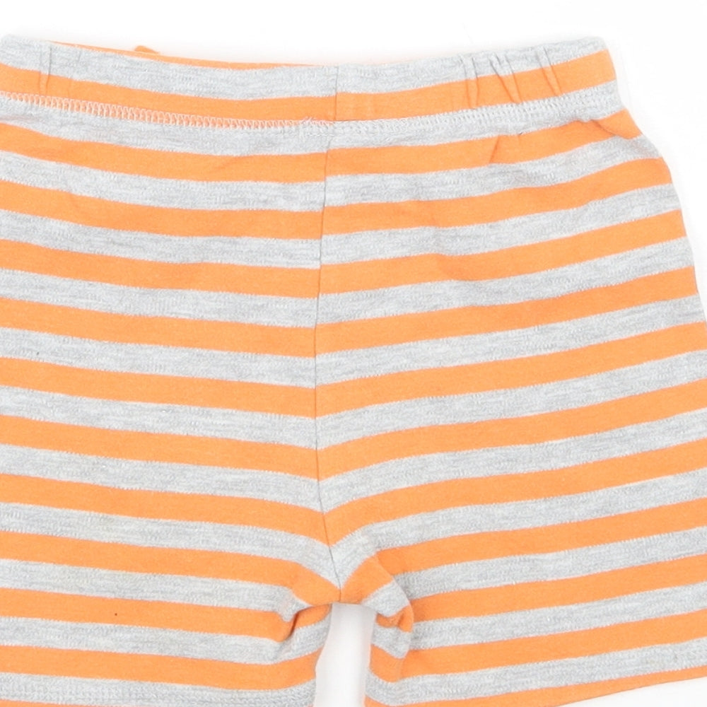 George Baby Grey Striped Sweatpants Trousers Size 12-18 Months