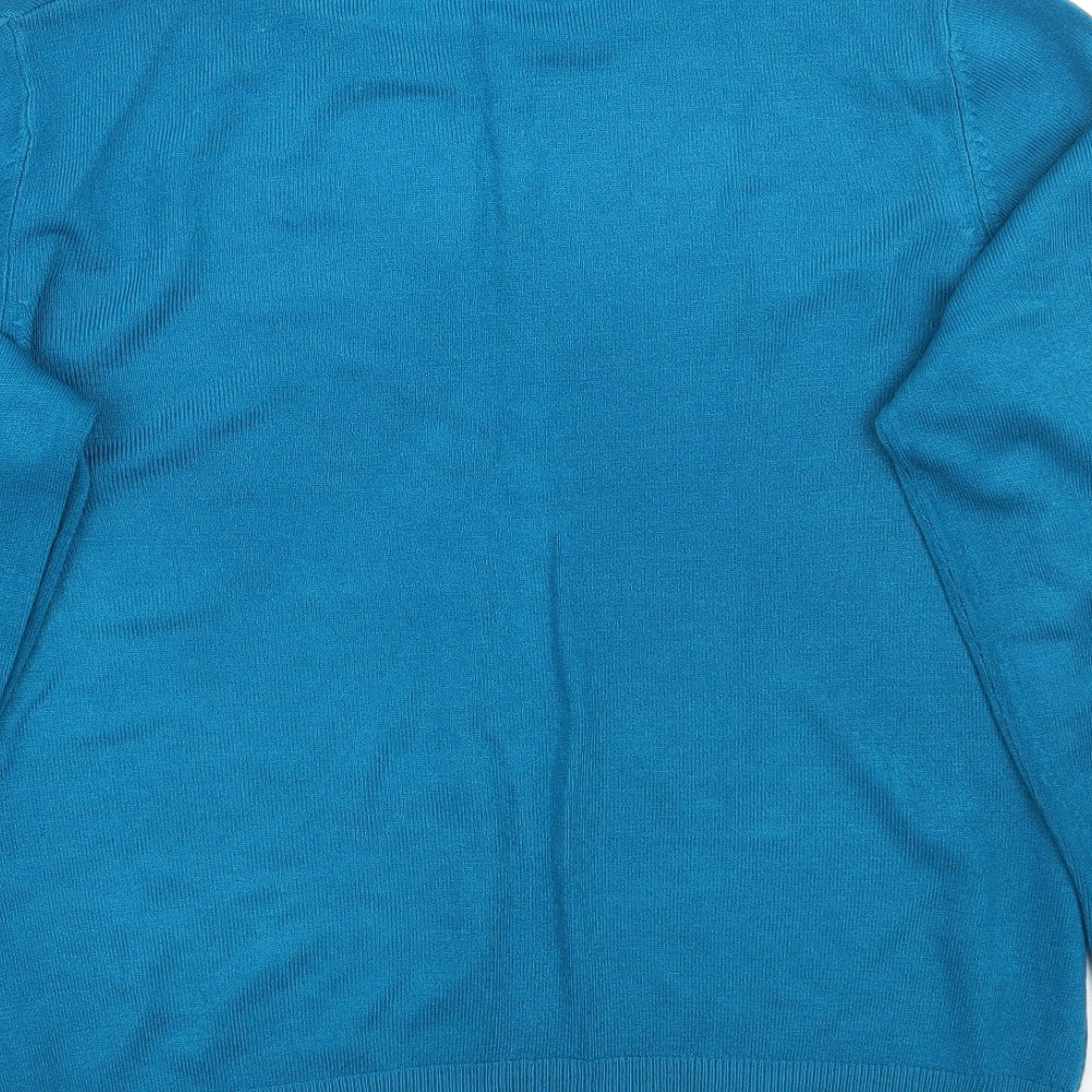 BHS Womens Blue Pullover Jumper Size 14
