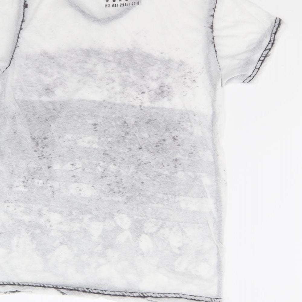 Pimark Boys White Basic T-Shirt Size 10-11 Years
