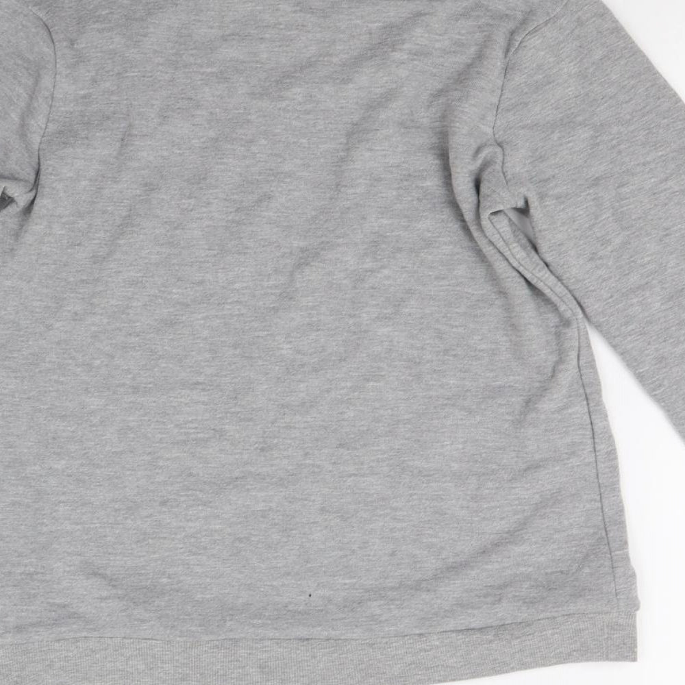 New Look Womens Grey Pullover Jumper Size 14
