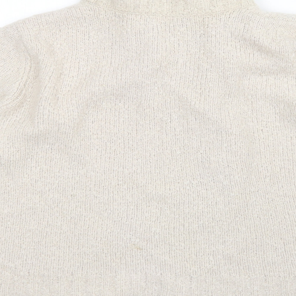 Pure dash Womens Beige Cardigan Jumper Size 20