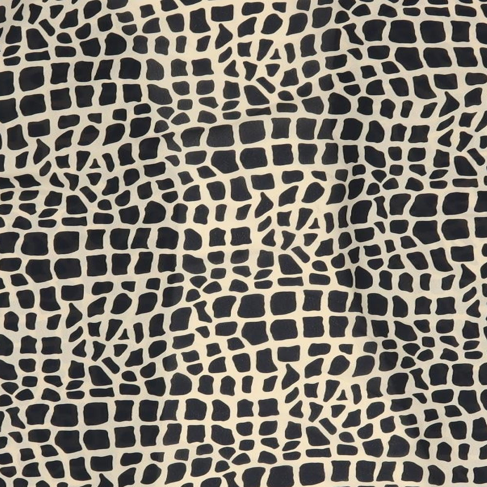 Design Essentials Womens Beige Animal Print Basic Button-Up Size 20