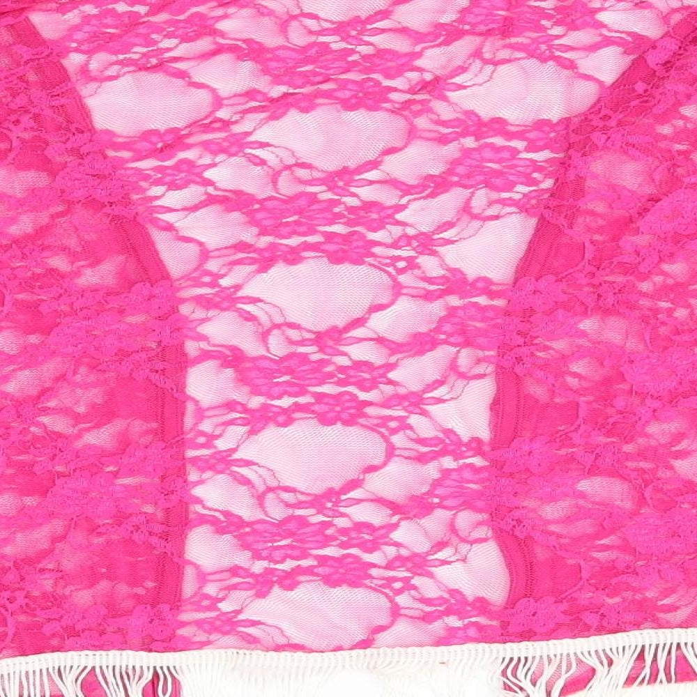 Capilo Womens Pink Cardigan Jumper Size M