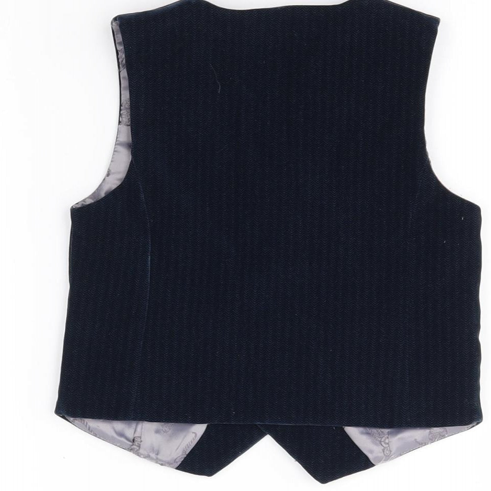 Monsoon Baby Blue Gilet Jacket Size 18-24 Months