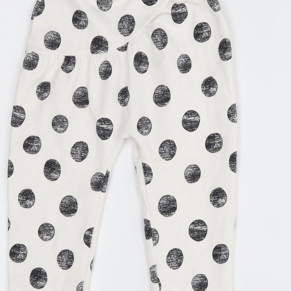 Nutmeg Girls White Pyjama Pants Size 2-3 Years