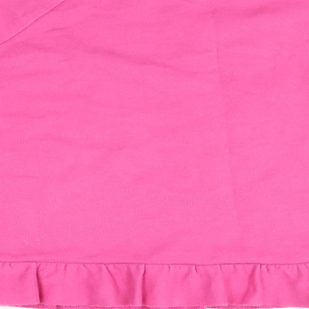 River Island Girls Pink Pullover Jumper Size 11-12 Years - believe in yourself