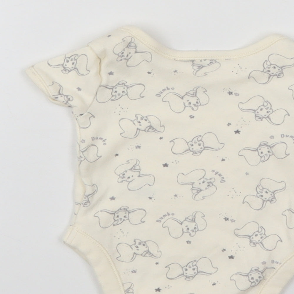 Disney Baby Grey Romper One-Piece Size 0-3 Months