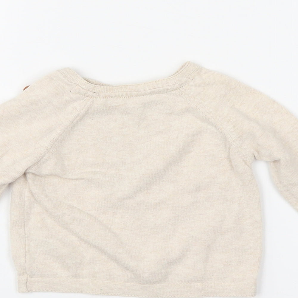 TU Baby Ivory Pullover Jumper Size 3-6 Months