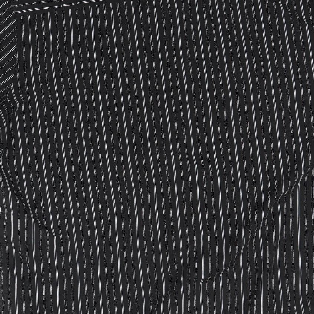 F&F Mens Multicoloured Striped Button-Up Size L