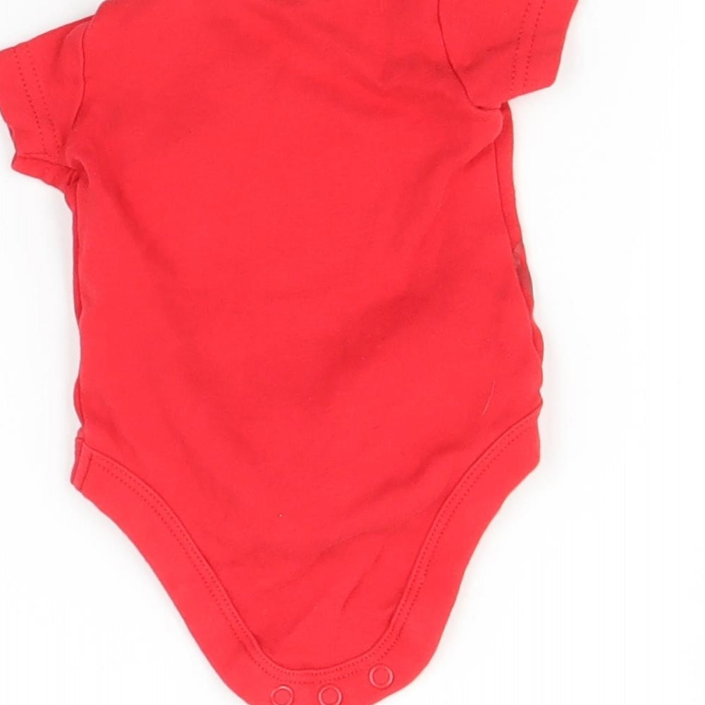 Disney Baby Red Romper One-Piece Size Newborn - i Love Minnie