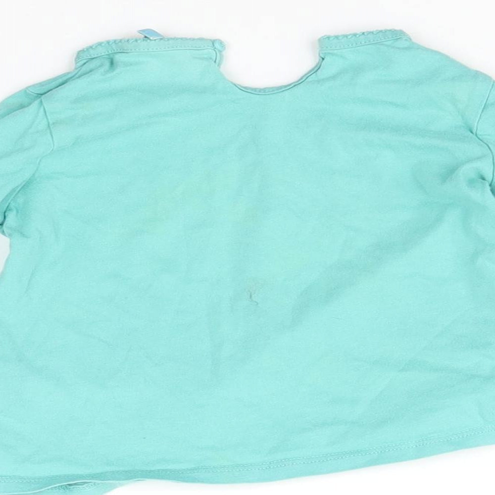 John Lewis Baby Blue Basic T-Shirt Size 12-18 Months