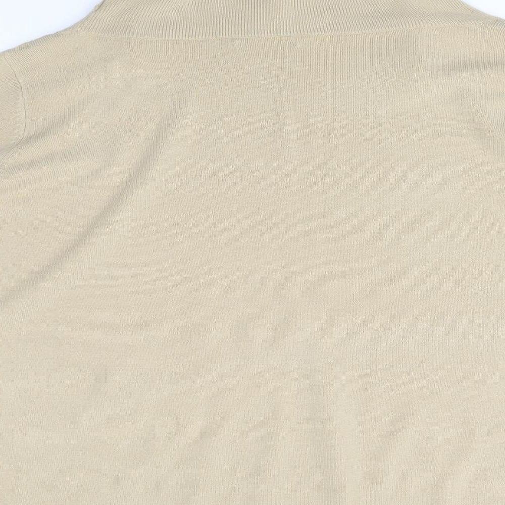 Bonmarché Womens Beige Pullover Jumper Size L