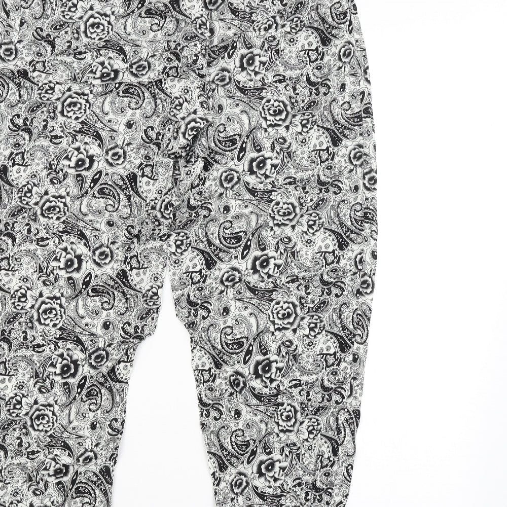 LIU LI Womens Multicoloured Paisley Bloomer Trousers L27 in