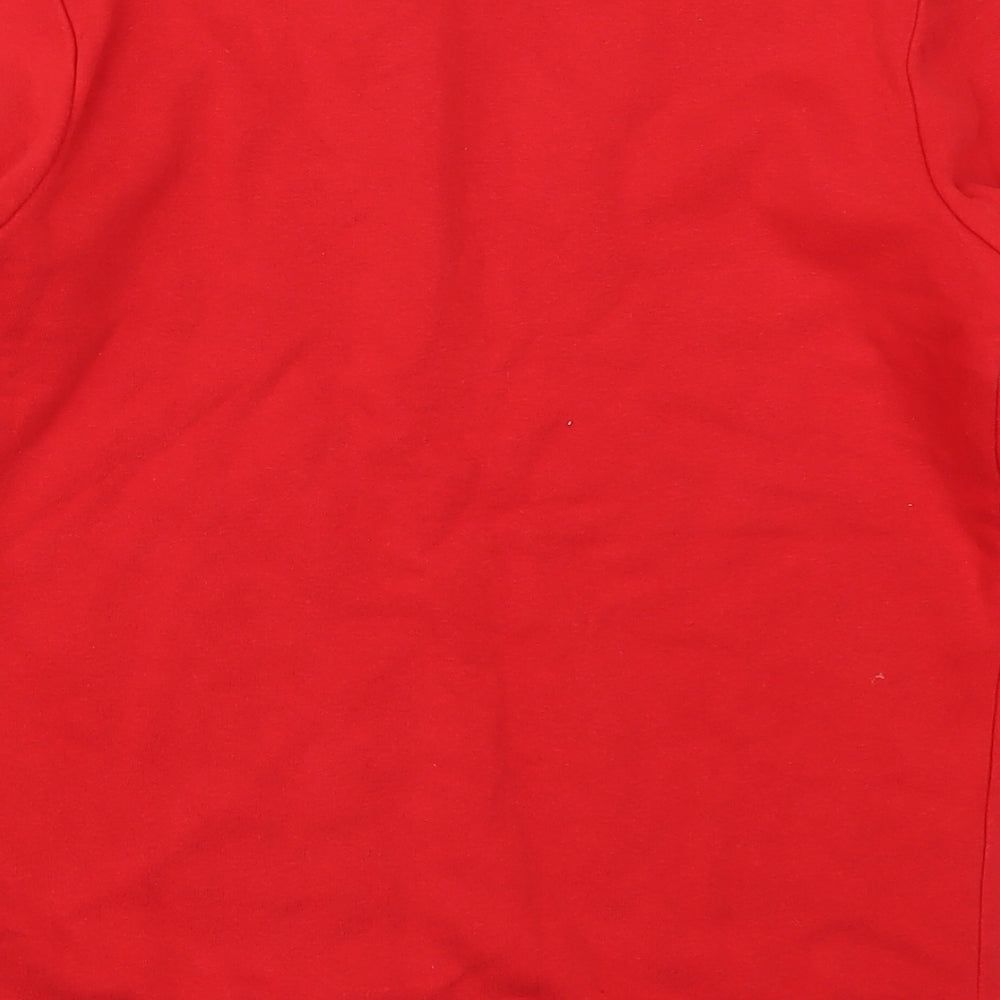 George Boys Red Pullover Sweatshirt Size 12-13 Years
