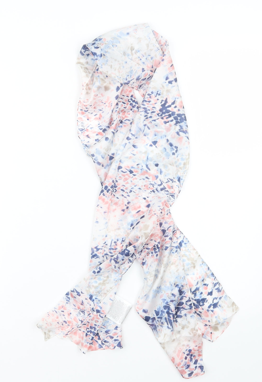 Avon Womens Blue Geometric Scarf