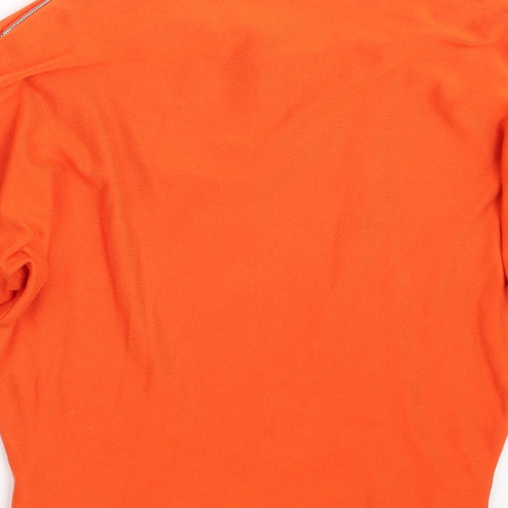 Ashley Brooke Womens Orange Pullover Jumper Size 10