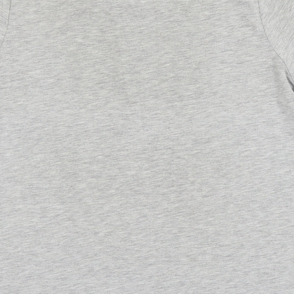 Very Womens Grey Jersey Basic T-Shirt Size 10