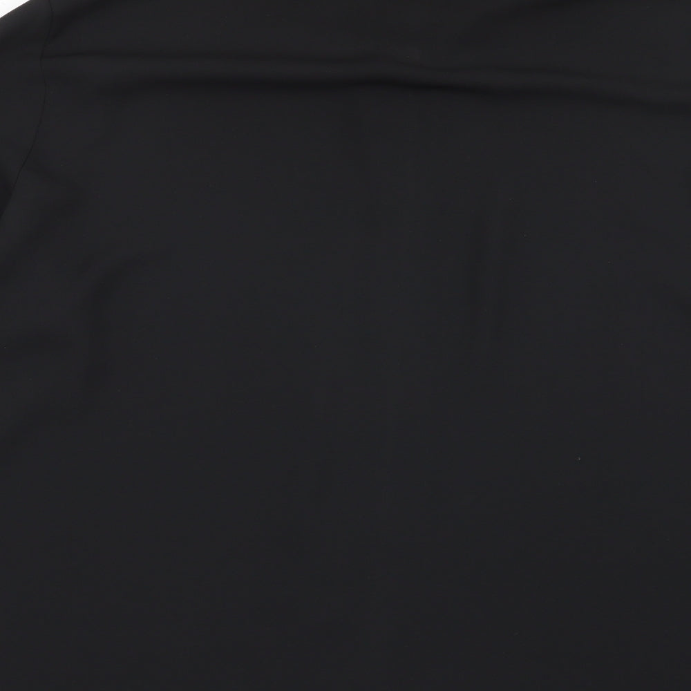 limited editition Womens Black Full Zip Jumper Size 18